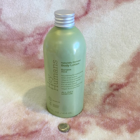 Hey Humans Scented Banana Aloe Naturally Derived Body Lotion 14oz NWT 🪴 - Picture 13 of 16
